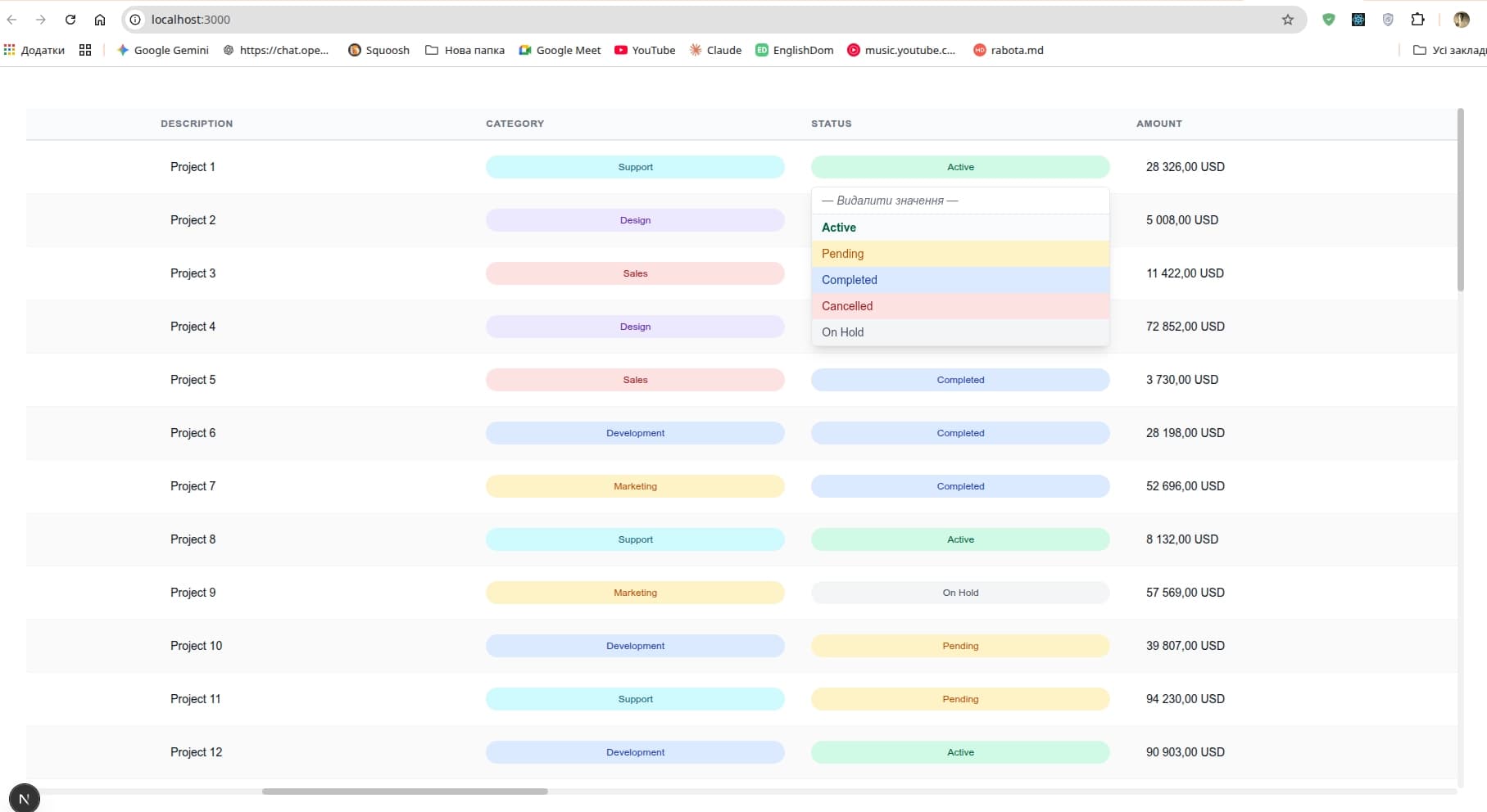 Airtable Clone screenshot 2